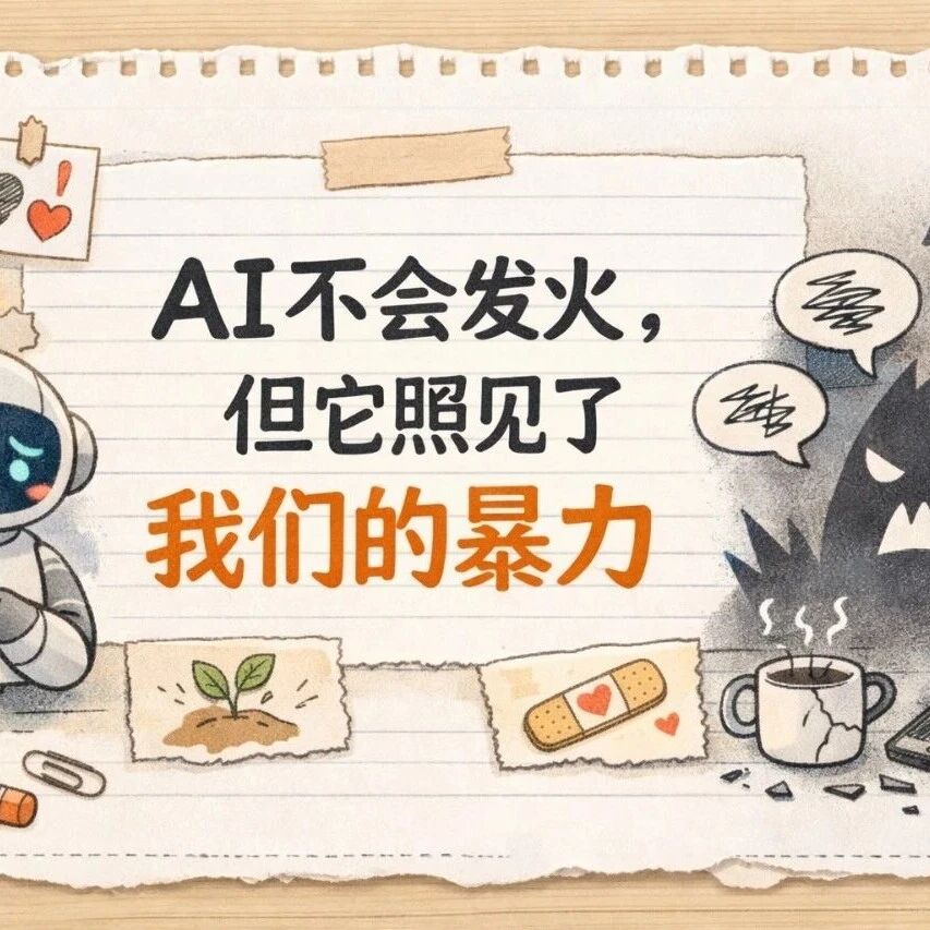 AI不会发火，它只是照见了我们的暴力