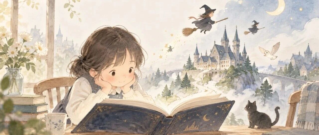 女巫也要上学吗？——大宝从小学图书馆里借的魔法书