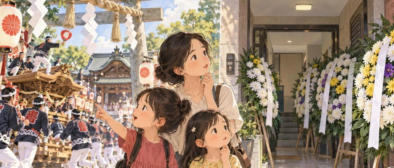 日本是把中国办丧事的东西拿过去用在祭典里吗？