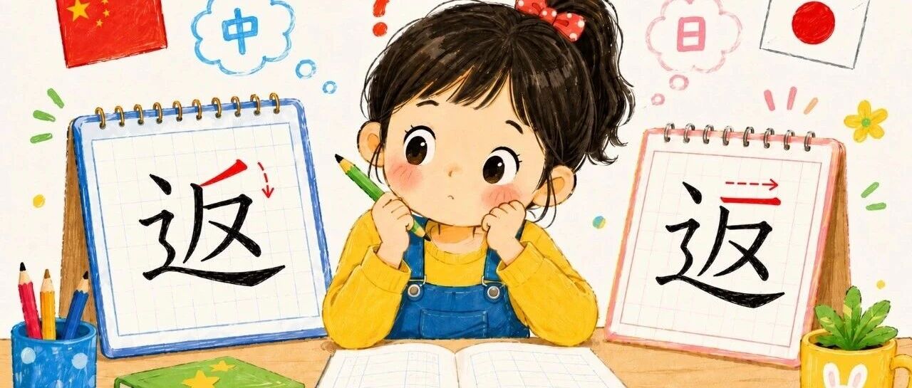 看得懂，写不对：孩子在中日汉字之间的困惑