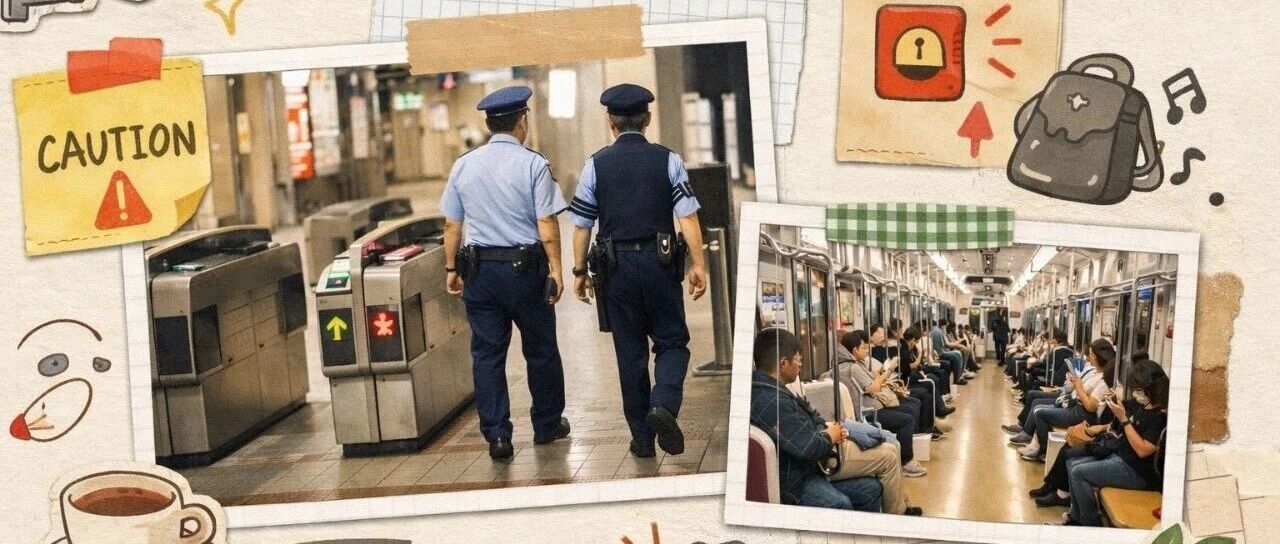 没有安检的大阪电车站，是怎么敢让人随便进的？